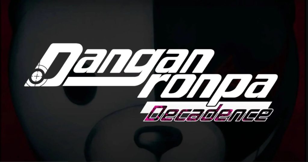 Logo de Danganronpa Decadence.