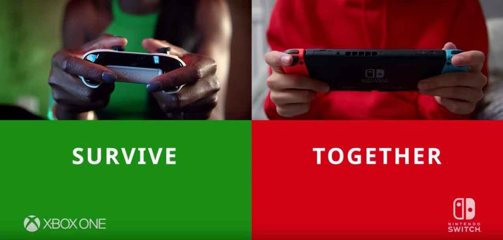 "Survive together" Microsoft Nintendo